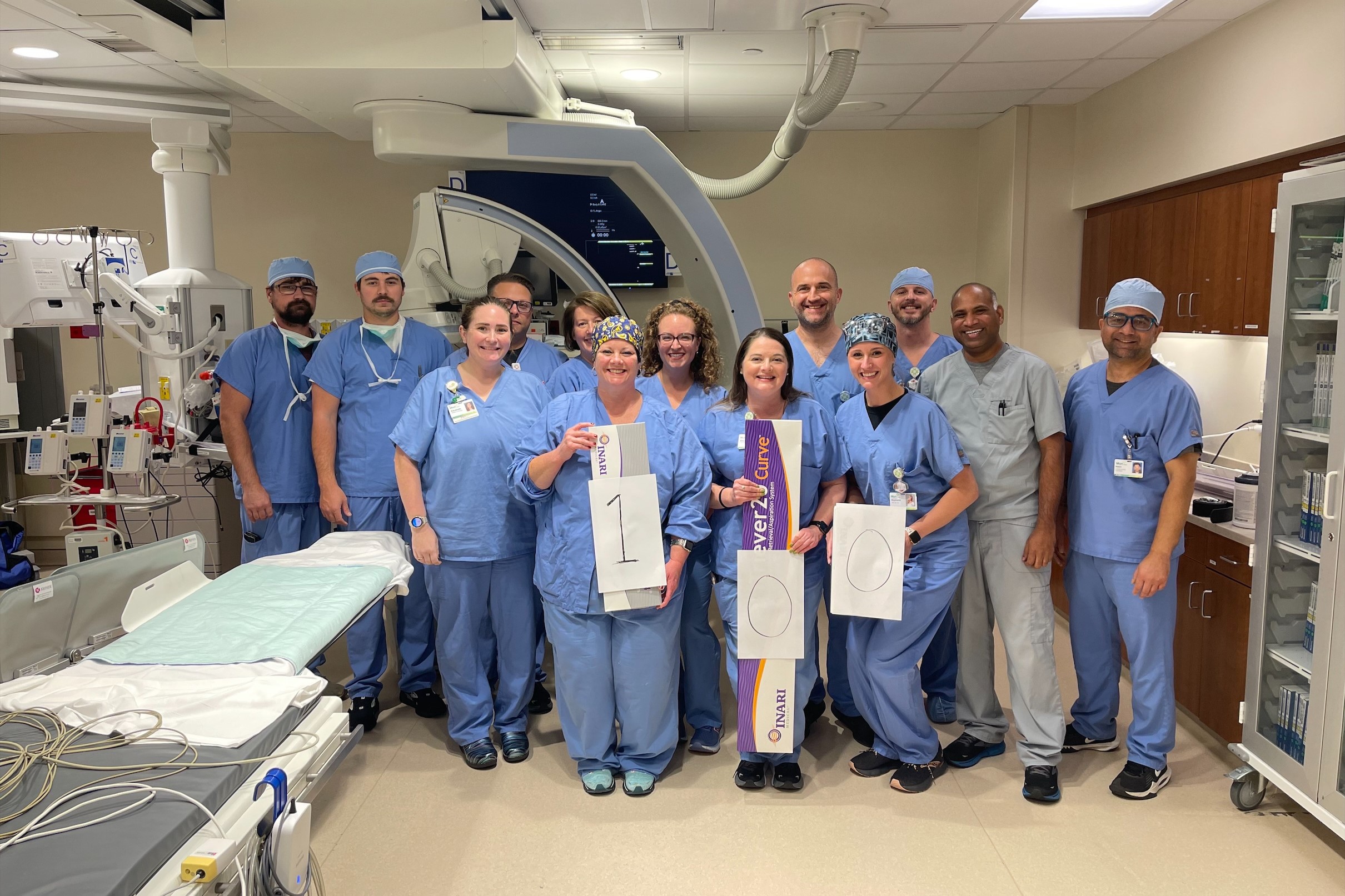 Mon Health Heart & Vascular Performs 100th Thrombectomy with the Inari  FlowTriever Device, Newsroom