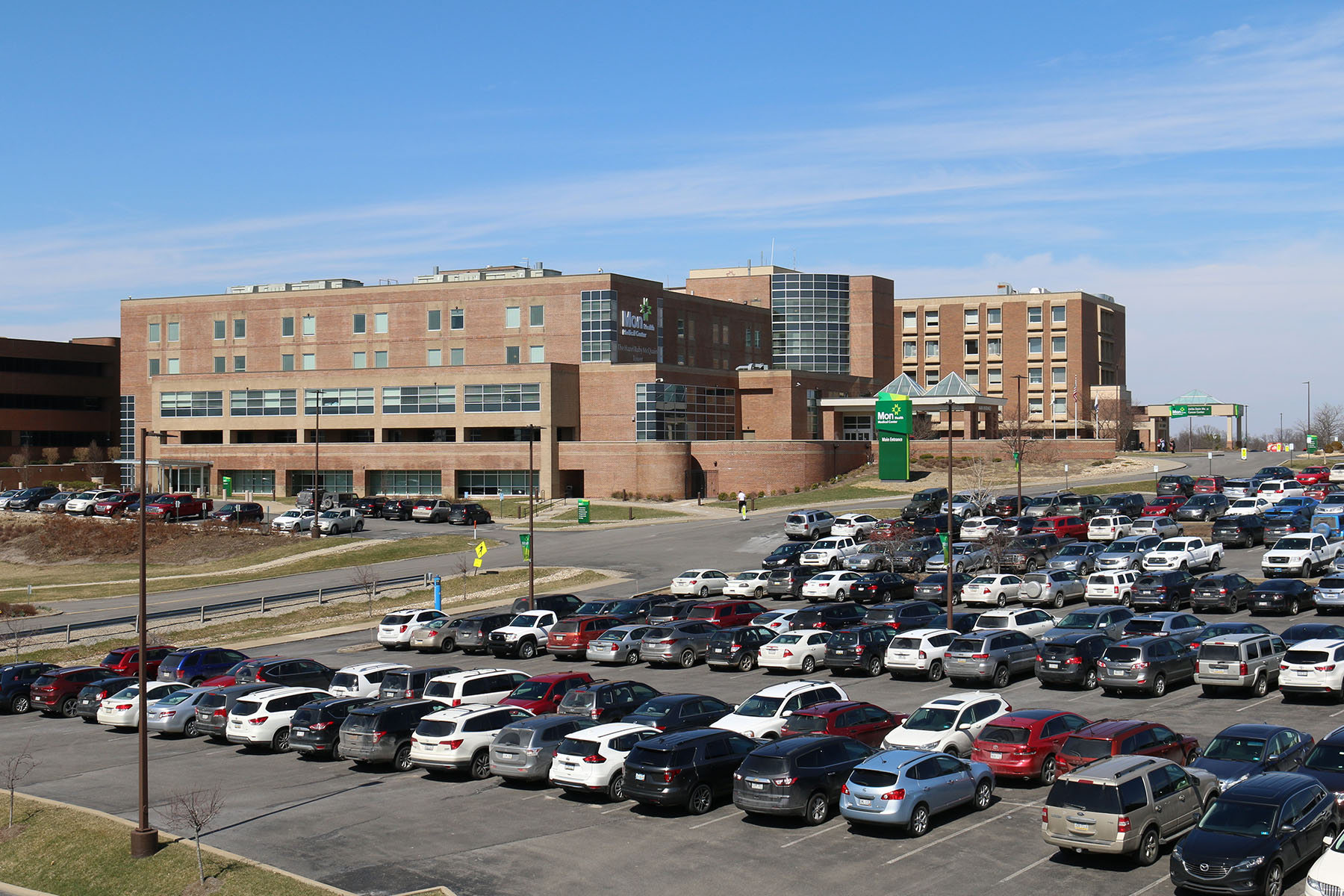 hospital parking lot