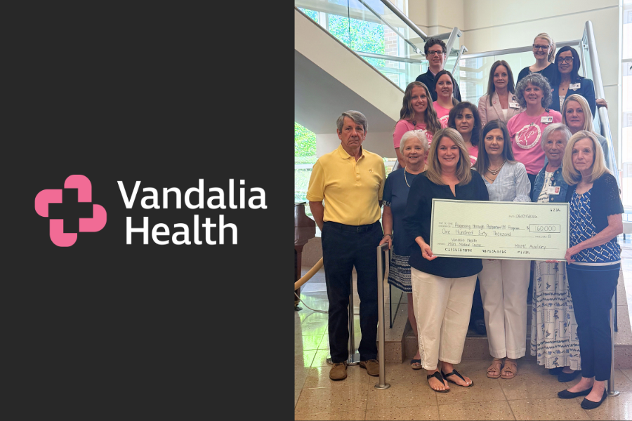 Mon Health Medical Center Auxiliary gifts $160K to Vandalia Health’s Progressing Through Postpartum Program
