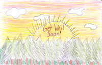 Sunshine Get Well Card