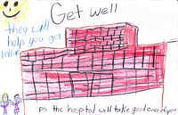 Hospital Get Well Soon Card