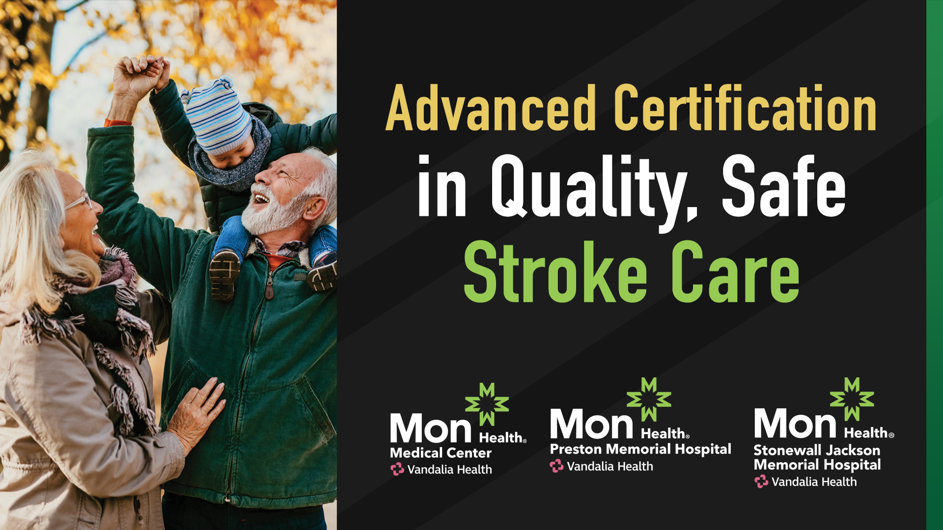 Mon Health System Hospitals Earn Advanced Certification in Quality, Safe Stroke Care