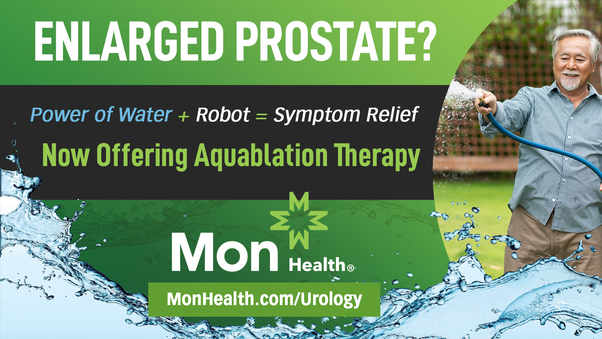 Enlarged Prostate? Now Offering Aquablation Therapy